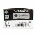Homecare Products 40415 Decking Screws - Galvanized - 6 x 2 in. HO3318010